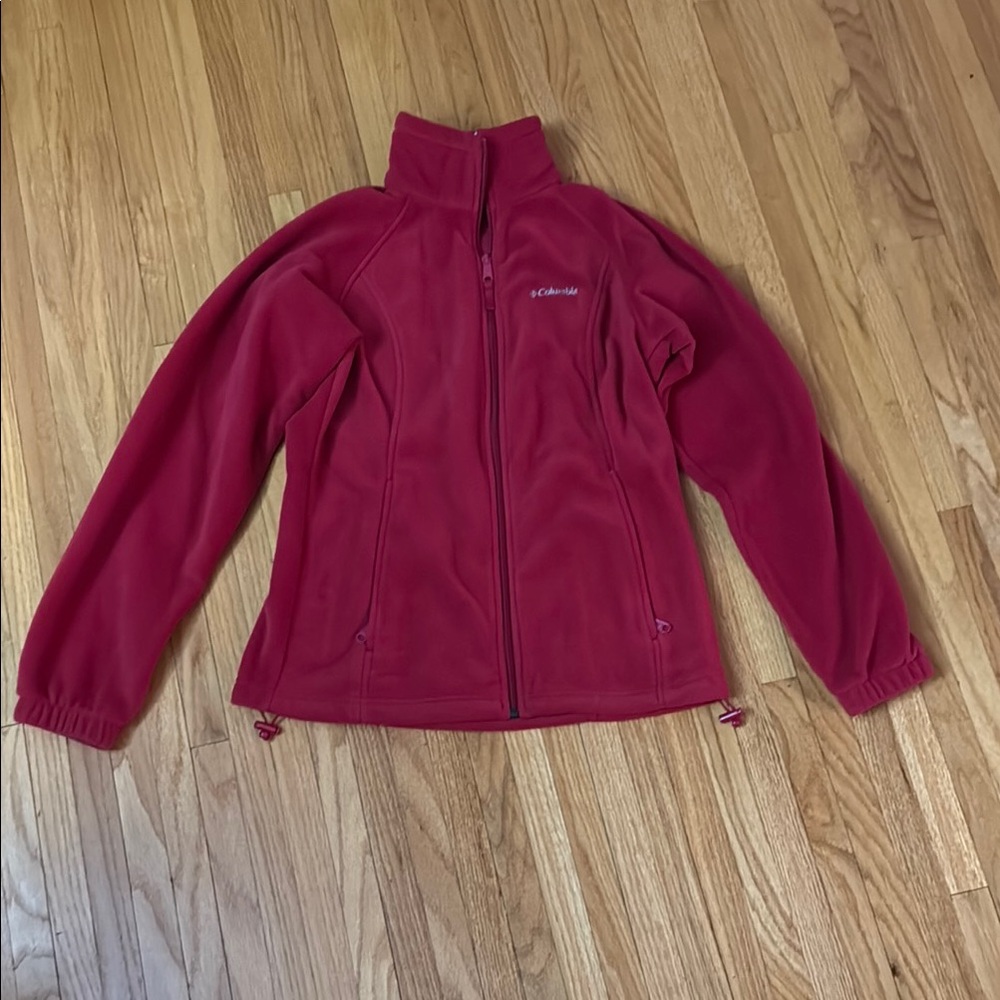 Columbia Red Fleece Jacket